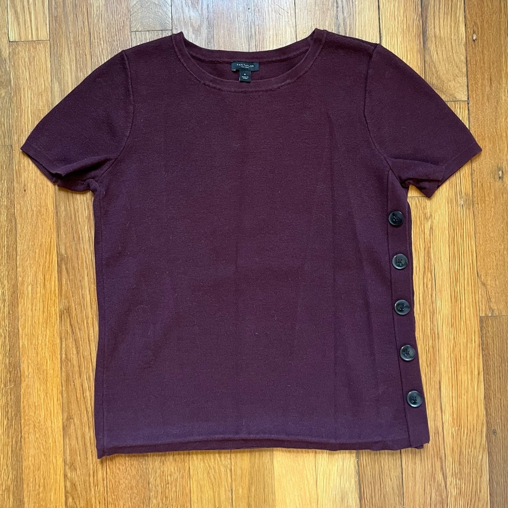 Ann Taylor Factory Short Sleeve Shirt